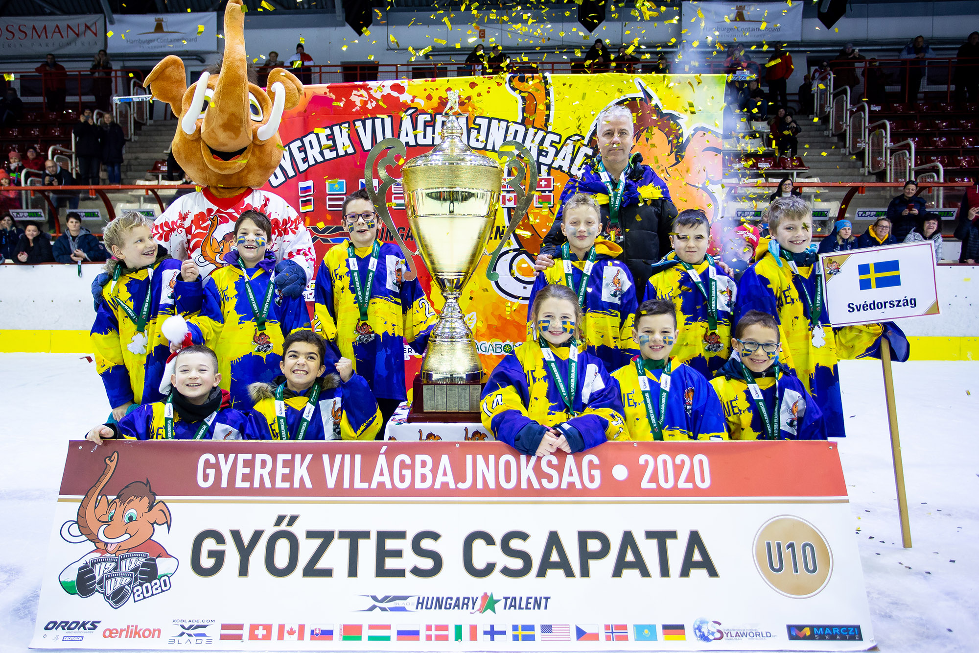 Svédország a világbajnok az U10-es Gyerek Világbajnokságon